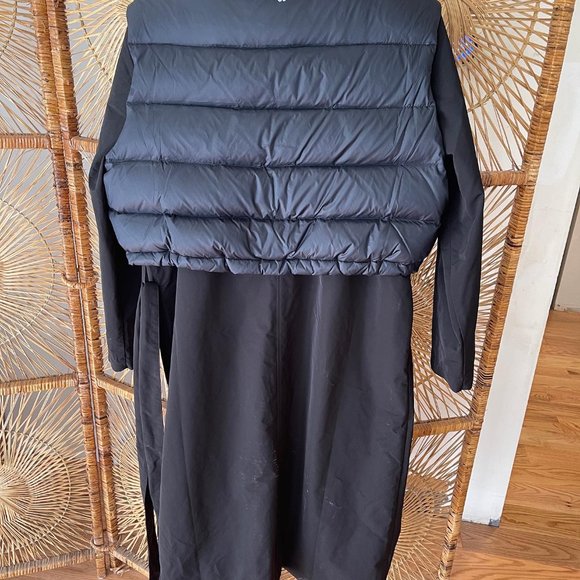 Sweaty Betty $298 Women’s Go Your Way 3 In 1 Mac Jacket Black Size L - Picture 8 of 9